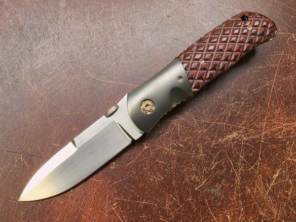 John W. Smith Custom Knives - SD-2 - Zirconium Bolsters - S35VN John W. Smith Custom Knives - SD-2 - Zirconium Bolsters - S35VN
