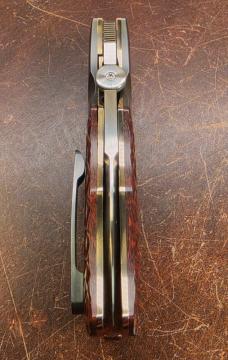 John W. Smith Custom Knives - SD-2 - Zirconium Bolsters - S35VN