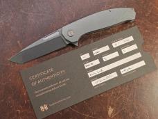 Hog House Knives Mini Veli - Titanium Tumbled Finish - RWL 34 - Early Bird Edition