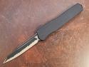Microtech Cypher S/E OTF Automatic Knife Black 4" Katana - 241-1KA