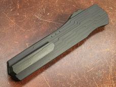 Microtech Cypher S/E OTF Automatic Knife Black 4" Katana - 241-1KA