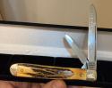 1990 Case XX 52019 SS Stag English Jack Knife Case Collector Club MINT W/Box & COA. 