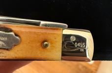 1990 Case XX 52019 SS Stag English Jack Knife Case Collector Club MINT W/Box & COA. 