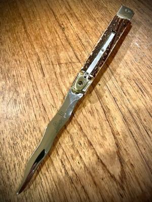 HUBERTUS 14cm LARGE 10in KRISS BLADE quotDouble Etchquot