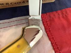 1998 Case xx Copperlock Knife (MDL# Y61549L SS) w/ Bright Yellow Bone Handles -NOS