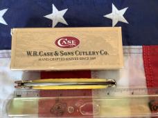 1998 Case xx Copperlock Knife (MDL# Y61549L SS) w/ Bright Yellow Bone Handles -NOS