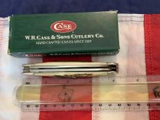 Case xx 2006 Mdl# 5254 SS w/ Great Genuine India Stag Handles -NOS 