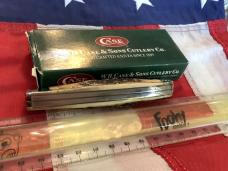 Case xx 2006 Mdl# 5254 SS w/ Great Genuine India Stag Handles -NOS 