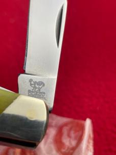 Hen & Rooster German pocket knife 3 blade bone new nos congress