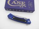 Case xx Marilla Frame Lock Knife S35VN Steel & Blue Aluminum #25882,