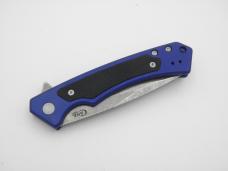 Case xx Marilla Frame Lock Knife S35VN Steel & Blue Aluminum #25882, 