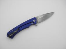 Case xx Marilla Frame Lock Knife S35VN Steel & Blue Aluminum #25882, 