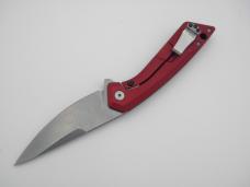 CASE XX SOUTHERN GRIND (ZAC BROWN) CG 01 FLIPPER FOLDER, RED ANODIZED S35VN