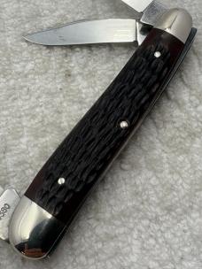 Case XX USA 1976  #6380 3 Blade Whittler Pocket Knife (5)