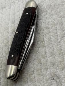 Case XX USA 1976  #6380 3 Blade Whittler Pocket Knife (5)