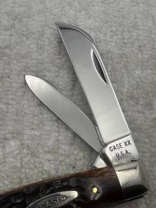 Case XX USA 1974 6 Dot #6488 4 Blade Large Congress Pocket Knife (121)