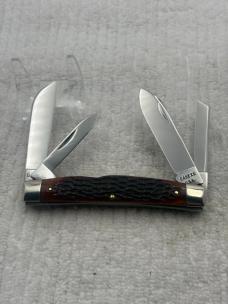 Case XX USA 1965-1969 #6488 4 Blade Large Congress Pocket Knife (22)