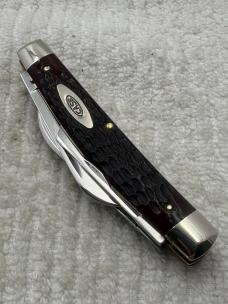 Case XX USA 1965-1969 #6488 4 Blade Large Congress Pocket Knife (22)