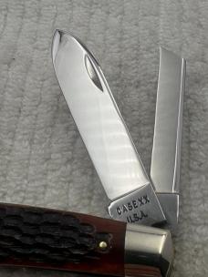 Case XX USA 1965-1969 #6488 4 Blade Large Congress Pocket Knife (22)