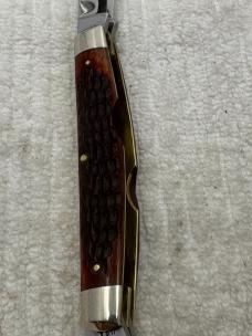 Case XX USA 1965-1969 #6488 4 Blade Large Congress Pocket Knife (22)
