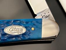 Rare CASE XX 1st Run Pacific Dark Blue Bone 1 Blade Tony Bose Sowbelly  61139SS Knife 2014 Box/MINT