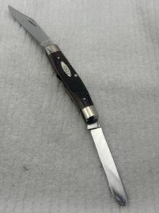 Case XX USA 1977 3 Dot #6275SP 2 Blade Moose Pocket Knife (30)