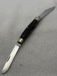 Case XX USA 1977 3 Dot #6275SP 2 Blade Moose Pocket Knife (30)