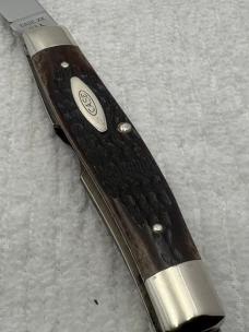 Case XX USA 1977 3 Dot #6275SP 2 Blade Moose Pocket Knife (30)