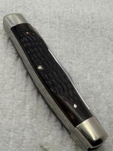 Case XX USA 1977 3 Dot #6275SP 2 Blade Moose Pocket Knife (30)