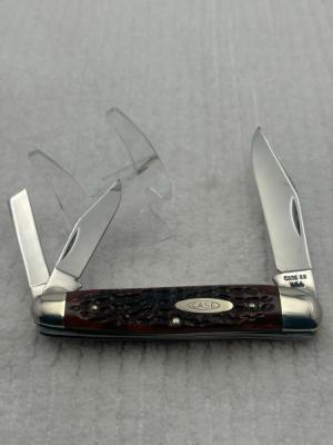 Case XX USA 1974 6 Dot 6380 3 Blade Whittler Pocket Knife 86