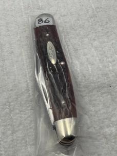 Case XX USA 1974 6 Dot #6380 3 Blade Whittler Pocket Knife (86)