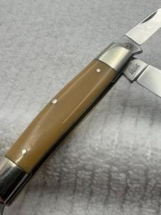 Eye Brand Carl Schlieper 3 Blade Med Stockman 350Y Solingen Germany(6)