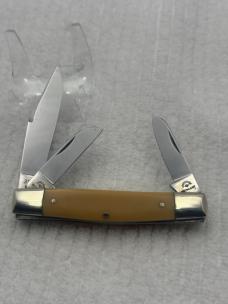 Eye Brand Carl Schlieper 3 Blade Med Stockman 350Y Solingen Germany(6)