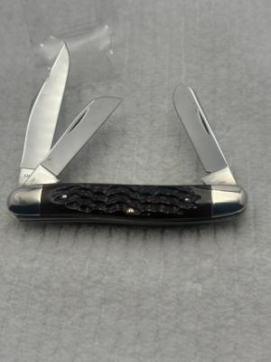 Case XX USA 1976 4 Dot 6347HB 3 Blade Stockman Pocket Knife 137