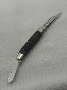 Case XX USA 1976 4 Dot #6347HB 3 Blade Stockman Pocket Knife (137)