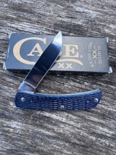 Case Navy Blue Bone Sod Buster Jr.