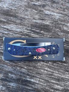 Case Navy Blue Bone Sod Buster Jr.