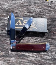 Case Smooth Chestnut Bone Trapper