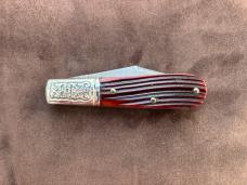 Schrade Model 206 Barlow with Amber Winterbottom Bone Handles