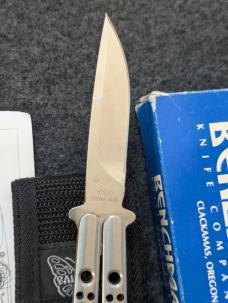 Rare Pacific cutlery corp model 35 Pre Benchmade bali-song custom finish