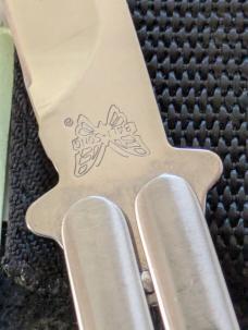 Rare Pacific cutlery corp model 35 Pre Benchmade bali-song custom finish