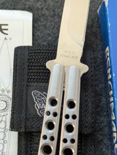 Rare Pacific cutlery corp model 35 Pre Benchmade bali-song custom finish