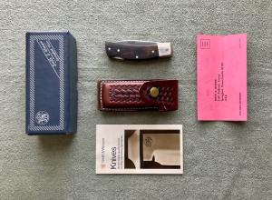 Smith amp Wesson Blackie Collins Model 6060 Folding Pocket Knife Lockback New