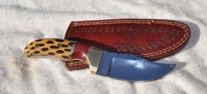 Joe DeWitt D Tang Stamp Chola Cactus  Handle 7 1/2" OAL File Work Mint Mirror Polished 