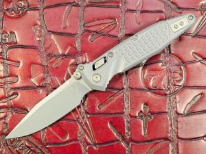 Microtech Socom RAM-LOK Cerakote Storm Grey 160RL1FRCSM-Z13