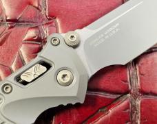 Microtech Socom RAM-LOK Cerakote Storm Grey 160RL‑1FRCSM-Z13