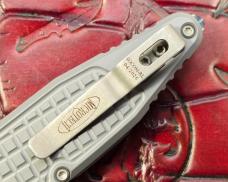 Microtech Socom RAM-LOK Cerakote Storm Grey 160RL‑1FRCSM-Z13