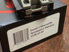 Microtech Exocet II Black Aluminum & Apocalyptic Wharncliffe M390MK 1156-10AP