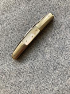 RARE GEORGE DOBSON, SHEFFIELD, 6-Blade, 3-Backspring, Genuine MOP, Congress Pattern Pocket Knifeern 