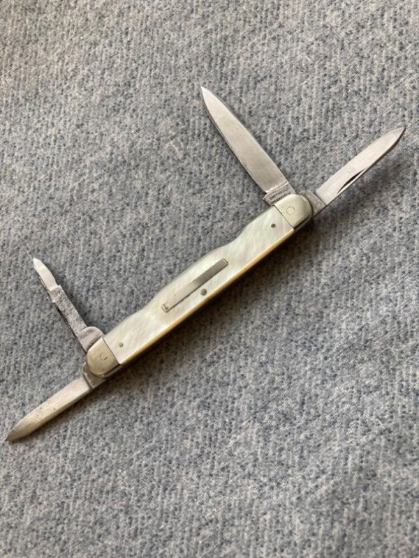 RARE 19th Century SMITH & SON, WESTBOROUGH/HARRISON BROS., 4-Blade, MOP, Senator Pocket Knife RARE 19th Century SMITH & SON, WESTBOROUGH/HARRISON BROS., 4-Blade, MOP, Senator Pocket Knife